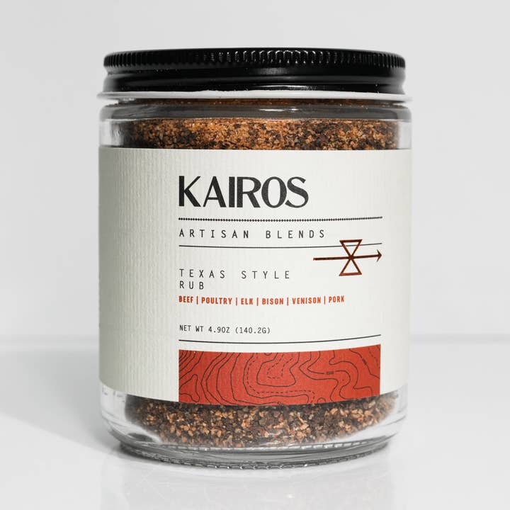Texas Style Rub for wholesale by Kairos Artisan Blends