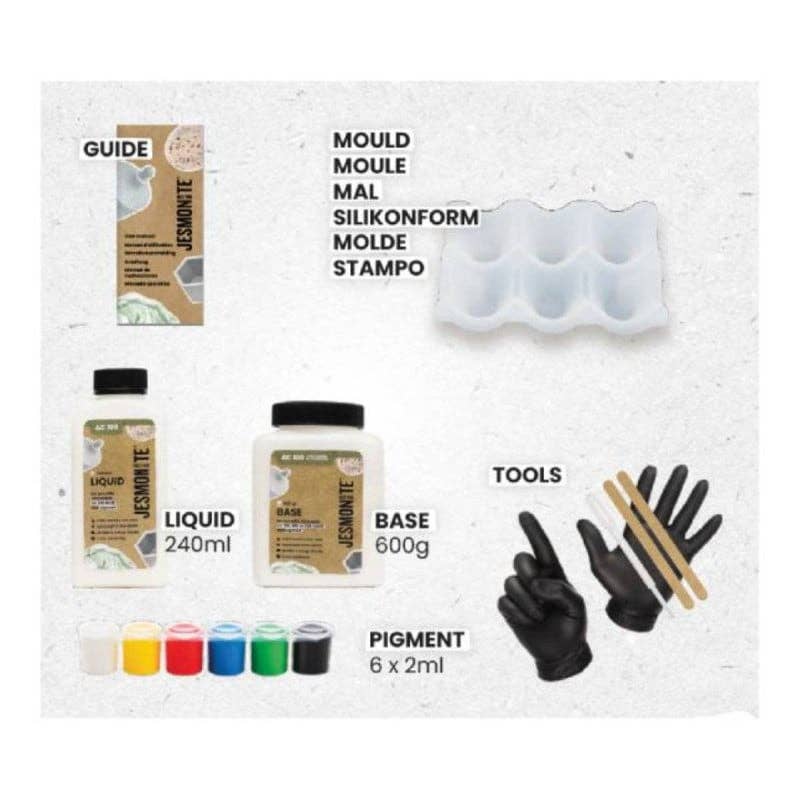 La Petite Épicerie – wholesale DIY craft kit – Jesmonite AC100 Set - Egg Stand1
