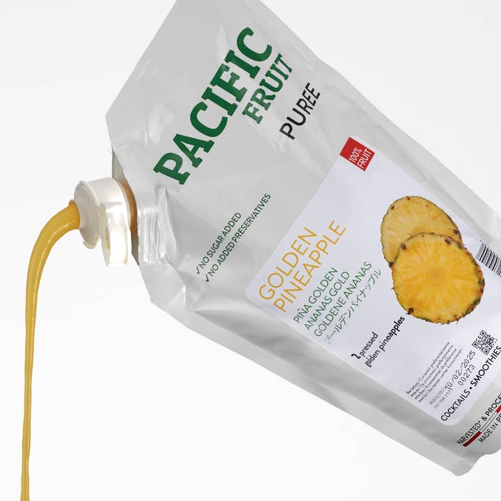 Finest Products - Wholesale Cocktail Mix/Syrup - Natural Asceptic Golden Pineapple Puree