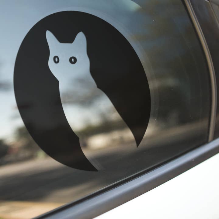 Moon Cat Sticker for wholesale by WinsterCreations™