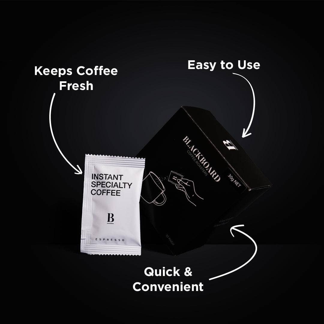 Blackboard Coffee Roasters - Wholesale Instant coffee/espresso - Instant Specialty Coffee 30g Box1