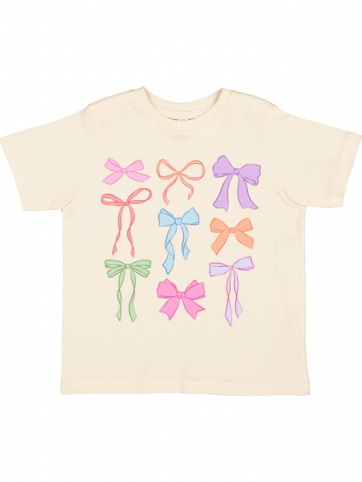 Red Stone Rebel Clothing Co. - Wholesale Mommy & Me Sets - Pastel Bow Mommy & Me Tee