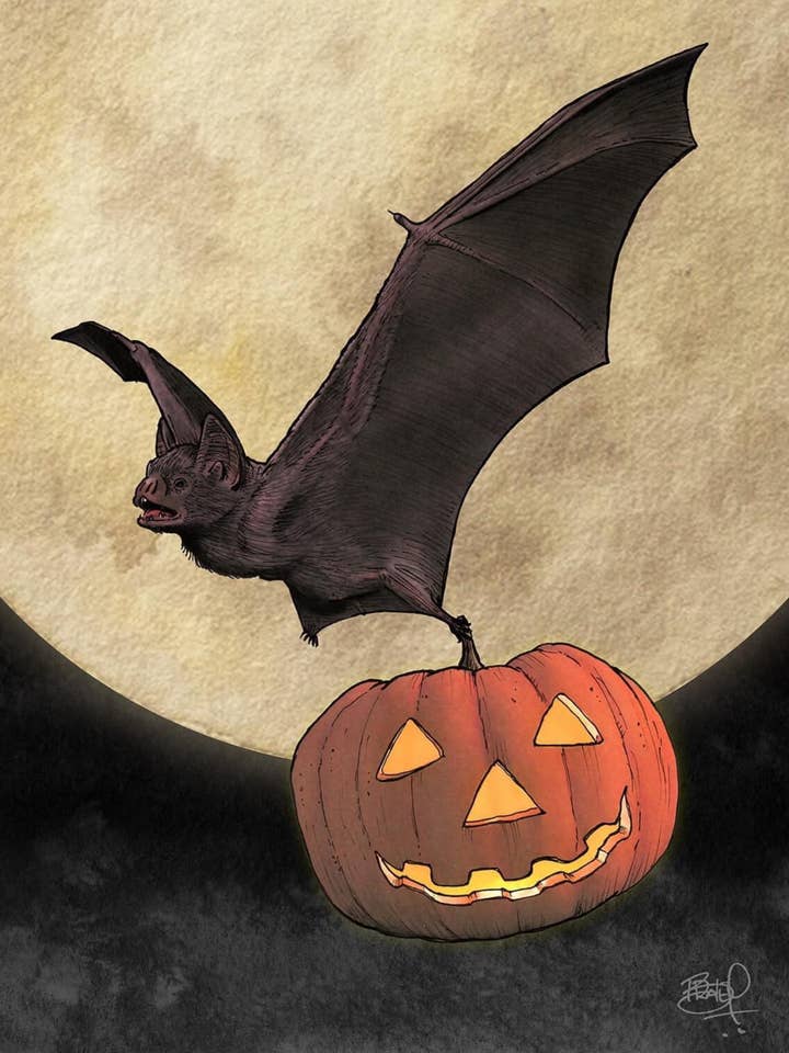 Fright Night #169 - vertical for wholesale by Shawn Braley Illustration