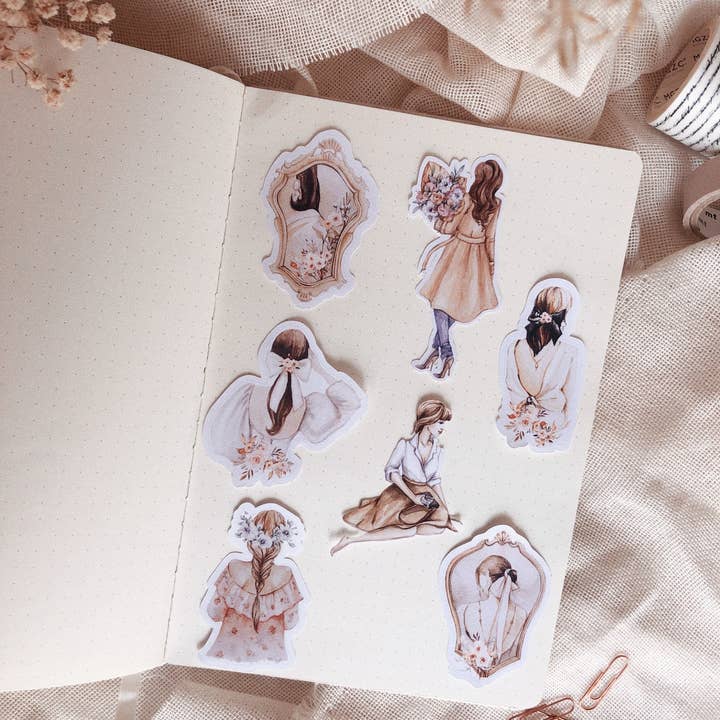 Chapteries - Wholesale Sticker - 20 women stickers3