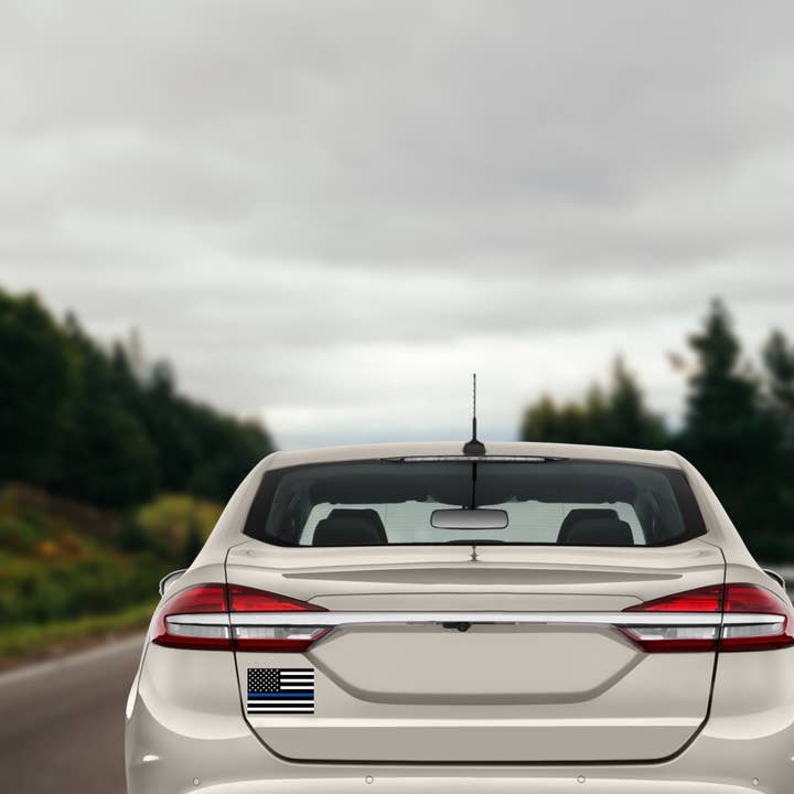 Lucky Shot - Wholesale Magnet - Thin Blue Line Flag - 4 x 6 in. Magnet2