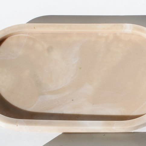 Latte Jewelry Dish for wholesale by Broad Spectrums