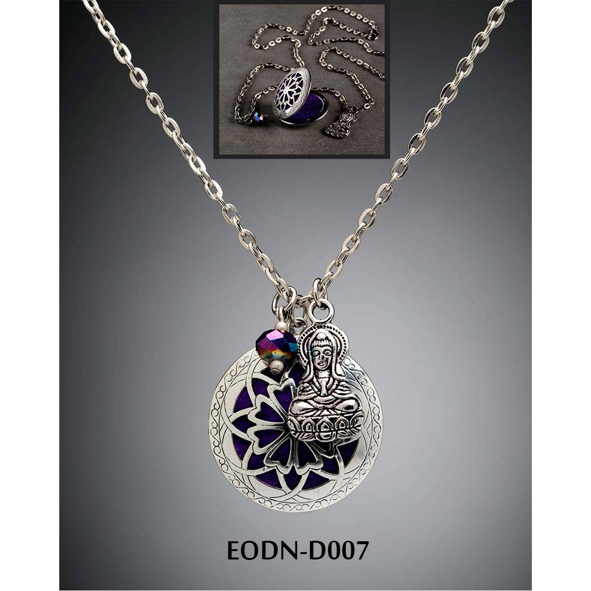 AAOTE - Wholesale Aromatherapy Necklace - Valentine Gift Aromatherapy Diffuser Locket on long chain11