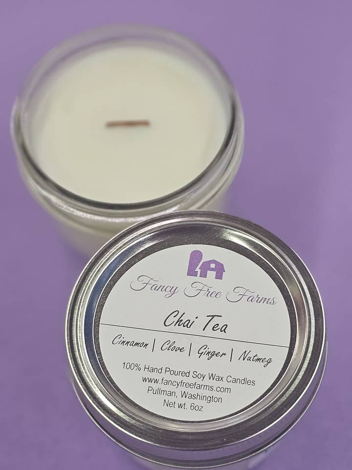 Chai Tea - Vela de soja para venta al por mayor de Fancy Free Farms