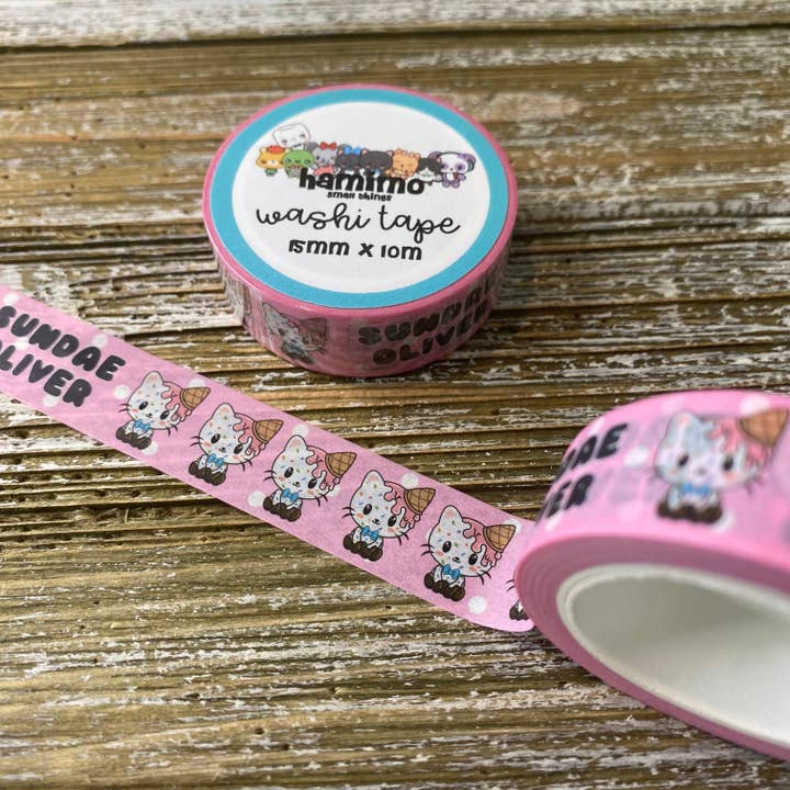 Sundae Oliver Hamimo Washi Tape for wholesale by Hamimo Small Things