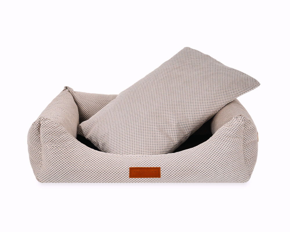 Ralph & Co – wholesale Pet bed – Dog – Orthopedic Memory Foam Dog Bed With Removable Covers | Beige3