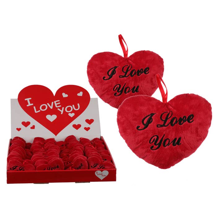 Out of the blue KG - Wholesale Stuffed/Plush Toy - Kids & Baby - Red plush heart, I love you,