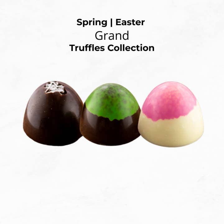 Spring & Easter Chocolate Truffles – Grand Size (Bulk 24) for wholesale by Le Grand Confectionary