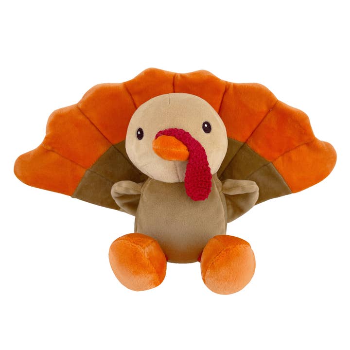 Petit Ami & Zubels - Wholesale Stuffed/Plush Toy - Kids & Baby - Gobbler the Turkey Plush Toy
