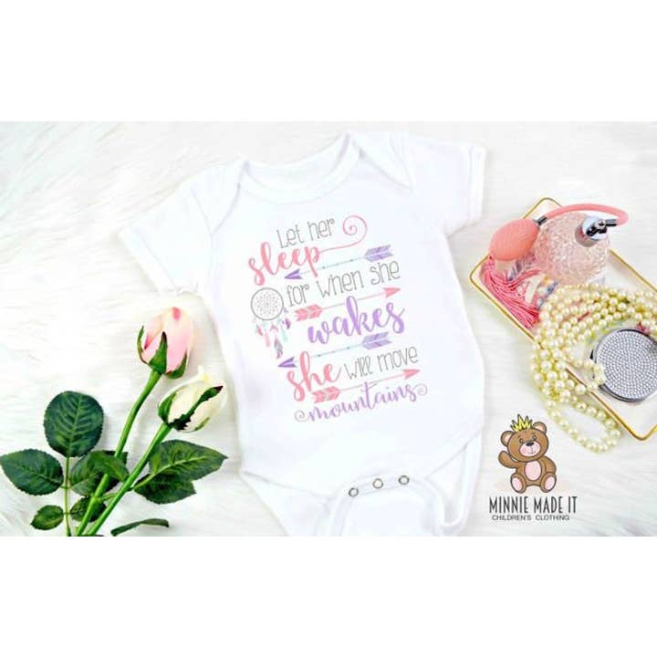 Lad hende sove, for når hun vågner hun vil flytte bjerge for engroshandel hos Minnie Made It