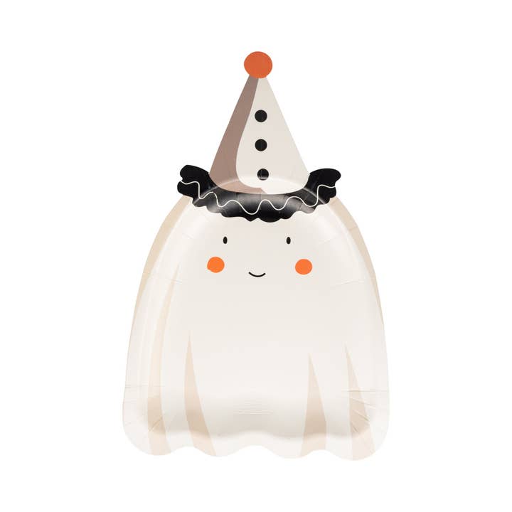 VHP1242 - Vintage Party Ghost Shaped Plate for wholesale by My Mind’s Eye