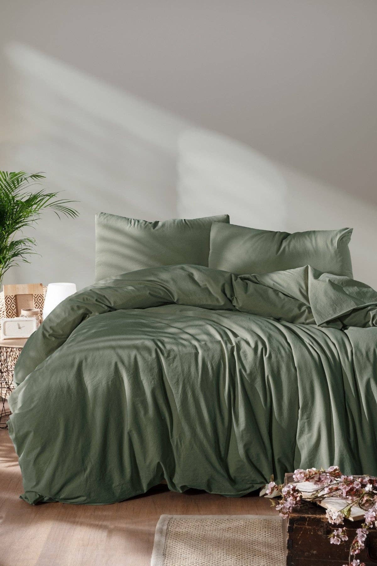 Vivamaison - Venta al por mayor Fundas nórdicas - Funda nórdica de algodón y lino colorida y natural22