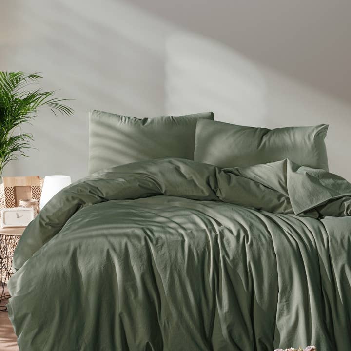 Vivamaison - Venta al por mayor Fundas nórdicas - Funda nórdica de algodón y lino colorida y natural22