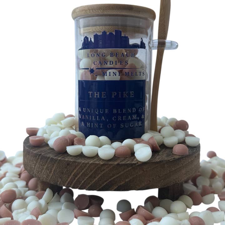 The Pike Mini Melts for wholesale by Long Beach Candles