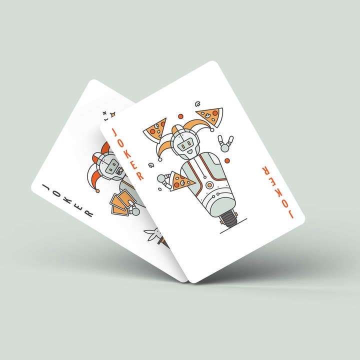 Stellar Factory - Wholesale Playing Cards - Deck of Robots Playing Card Deck5