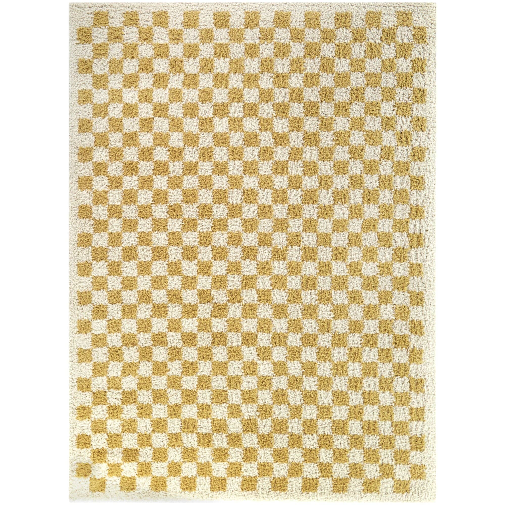 Balta Rugs - Wholesale Area Rug - Covey Checkered Shag Area Rug6