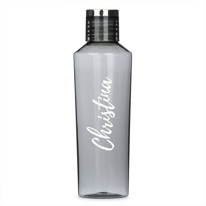 Weddingstar Inc. - Wholesale Water bottle - Plastic Water Bottle - Calligraphy Print2