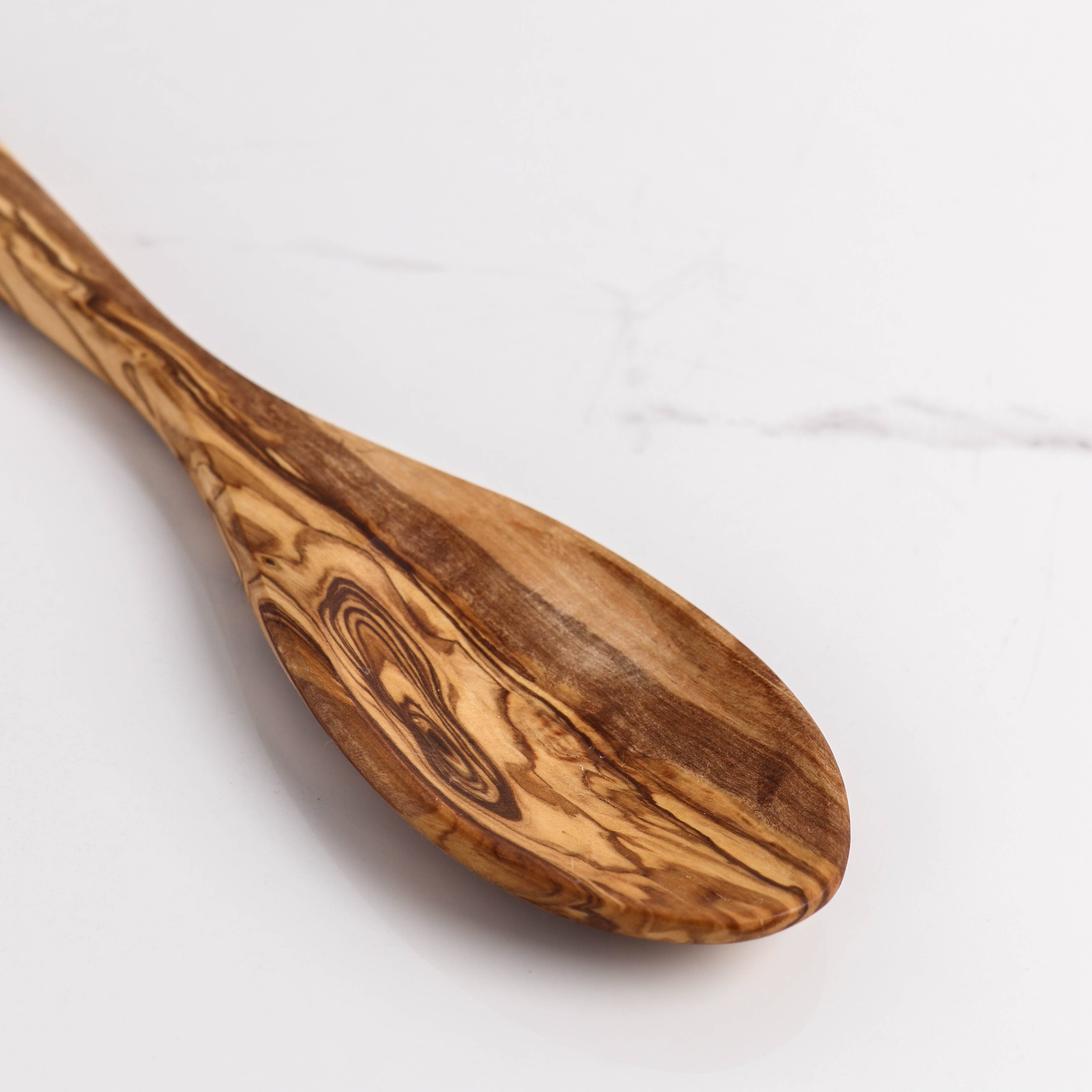 ArtisRaw Olive Wood – Engroshandel Køkkenske – Håndlavede salatbestik i oliventræ | Træske & gaffelsæt5