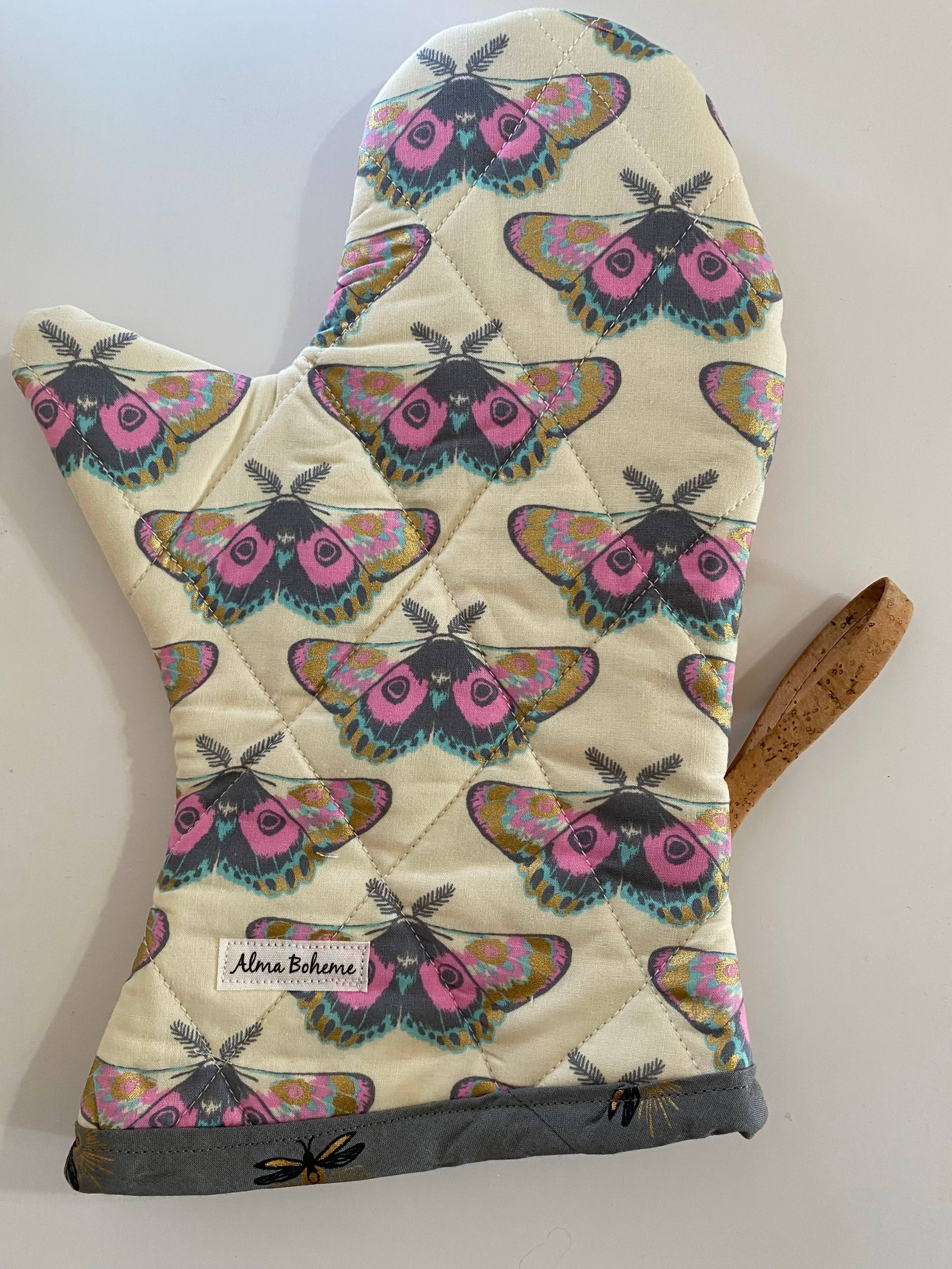 Alma Boheme Handmade - Venta al por mayor Manoplas para horno/ollas - Manopla de horno de corcho y algodón0