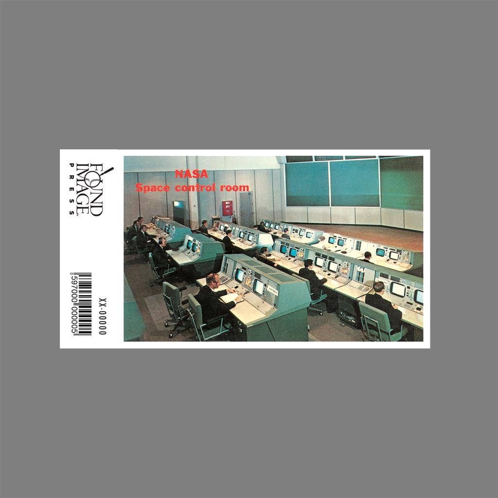 Found Image Press - Wholesale Sticker - Sticker NP-489 NASA Control Room1