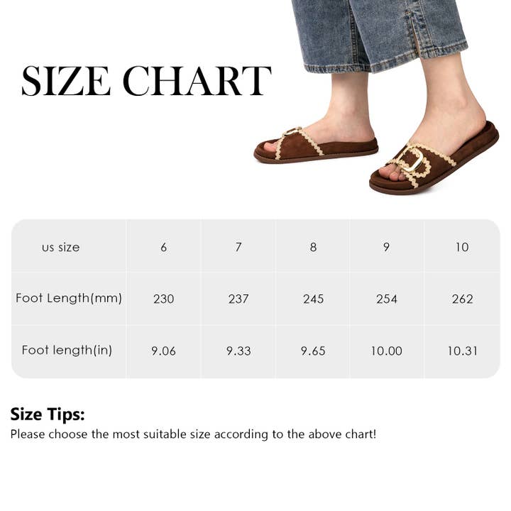 funkymonkey - Wholesale Sandals - Women's - Sage - Brown - Suede slippers for women winter house shoes indoor and outdoor6