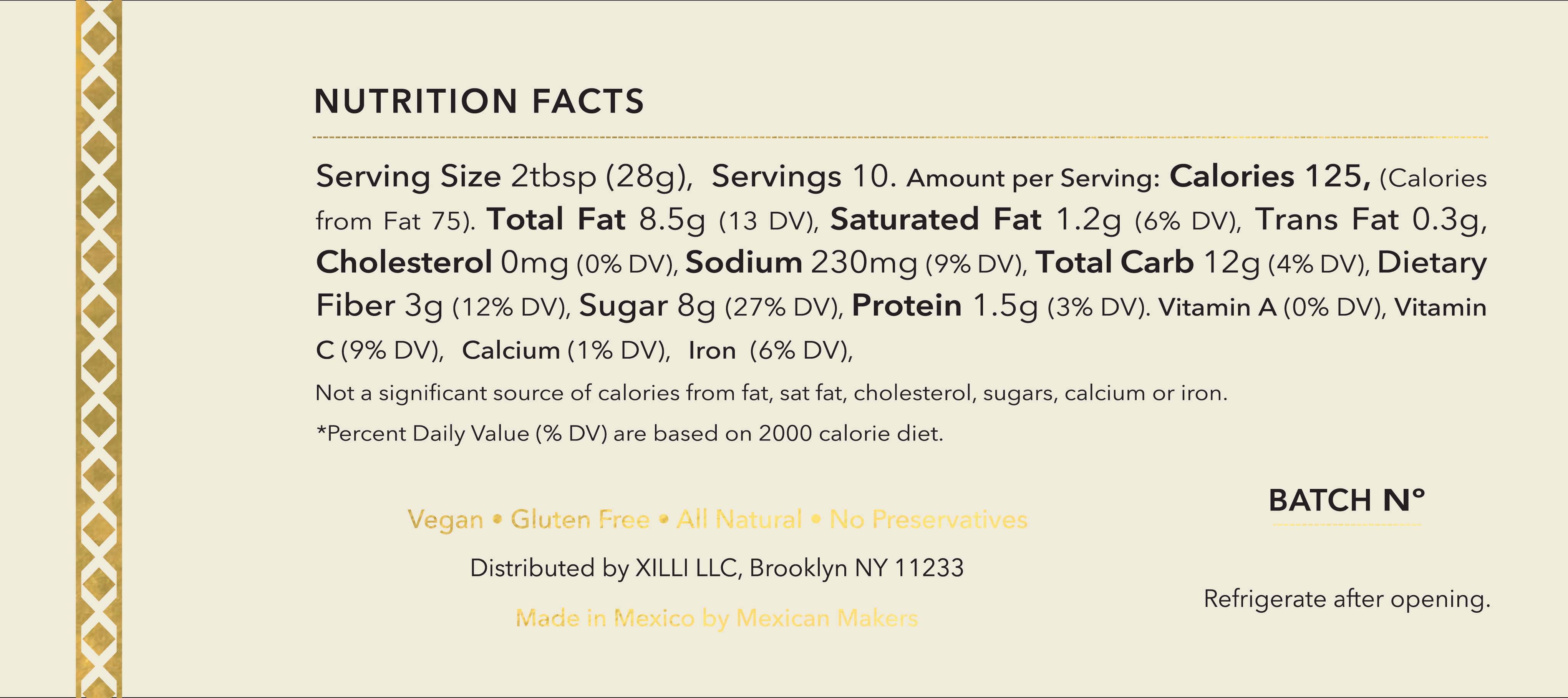 X I L L I - Vendita all'ingrosso Salse - Talpa Poblano6