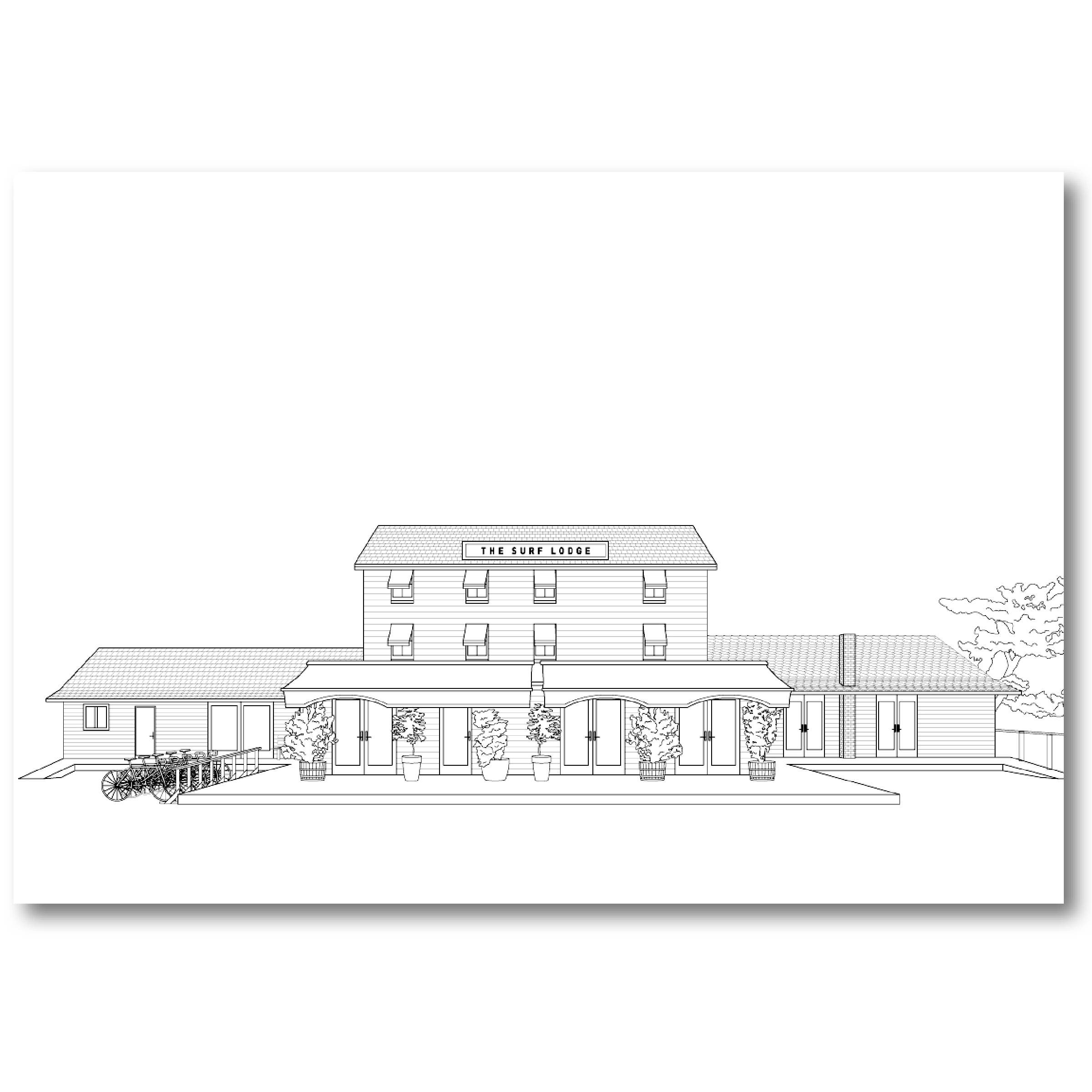 Color Our Town - Vente Livre de coloriage – adulte - Guide de coloriage Color Montauk4