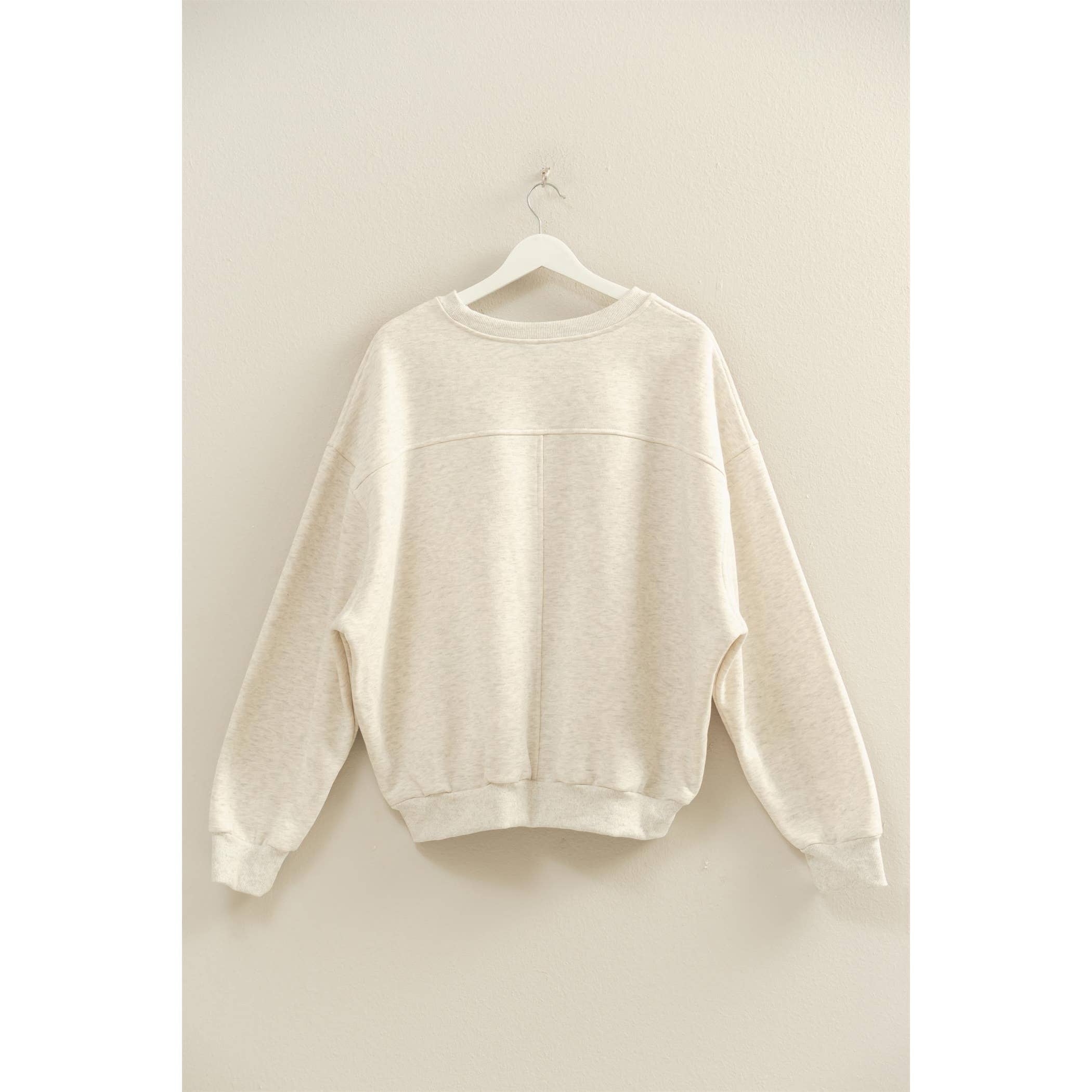 HYFVE - Wholesale Sweatshirt - Women's - Crew Neck Oversized Sweatshirt13