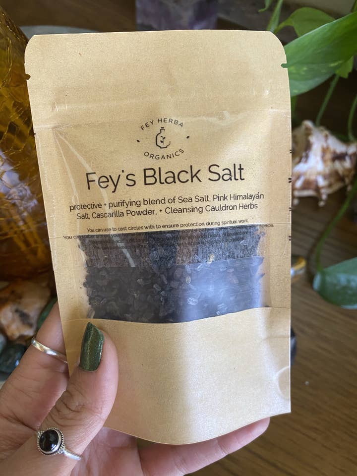 Fey's Black Salt for wholesale by Fey Herba Organics LLC