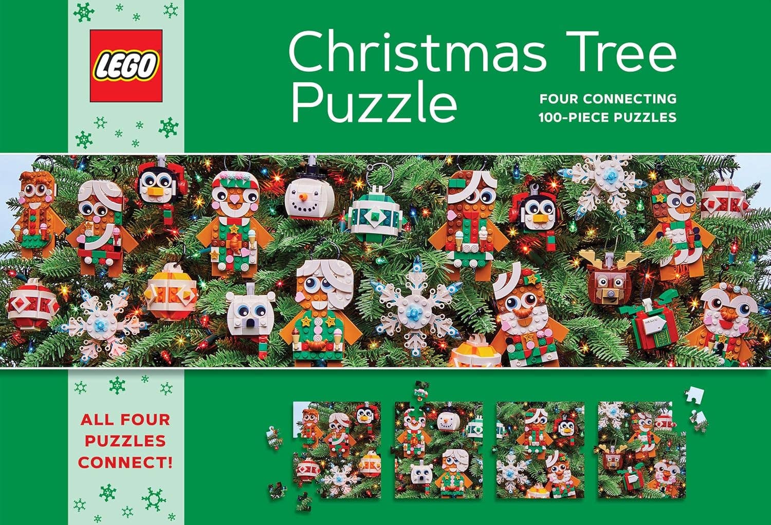Chronicle Books - Wholesale Puzzle - Adult - LEGO Christmas Tree Puzzle0