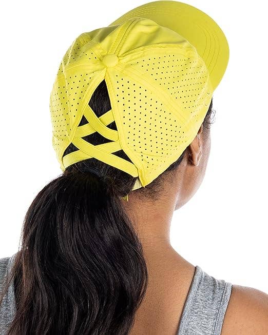 Funky Junque – wholesale Ponytail cap – Women’s – Criss Cross Laser Cut Cap4