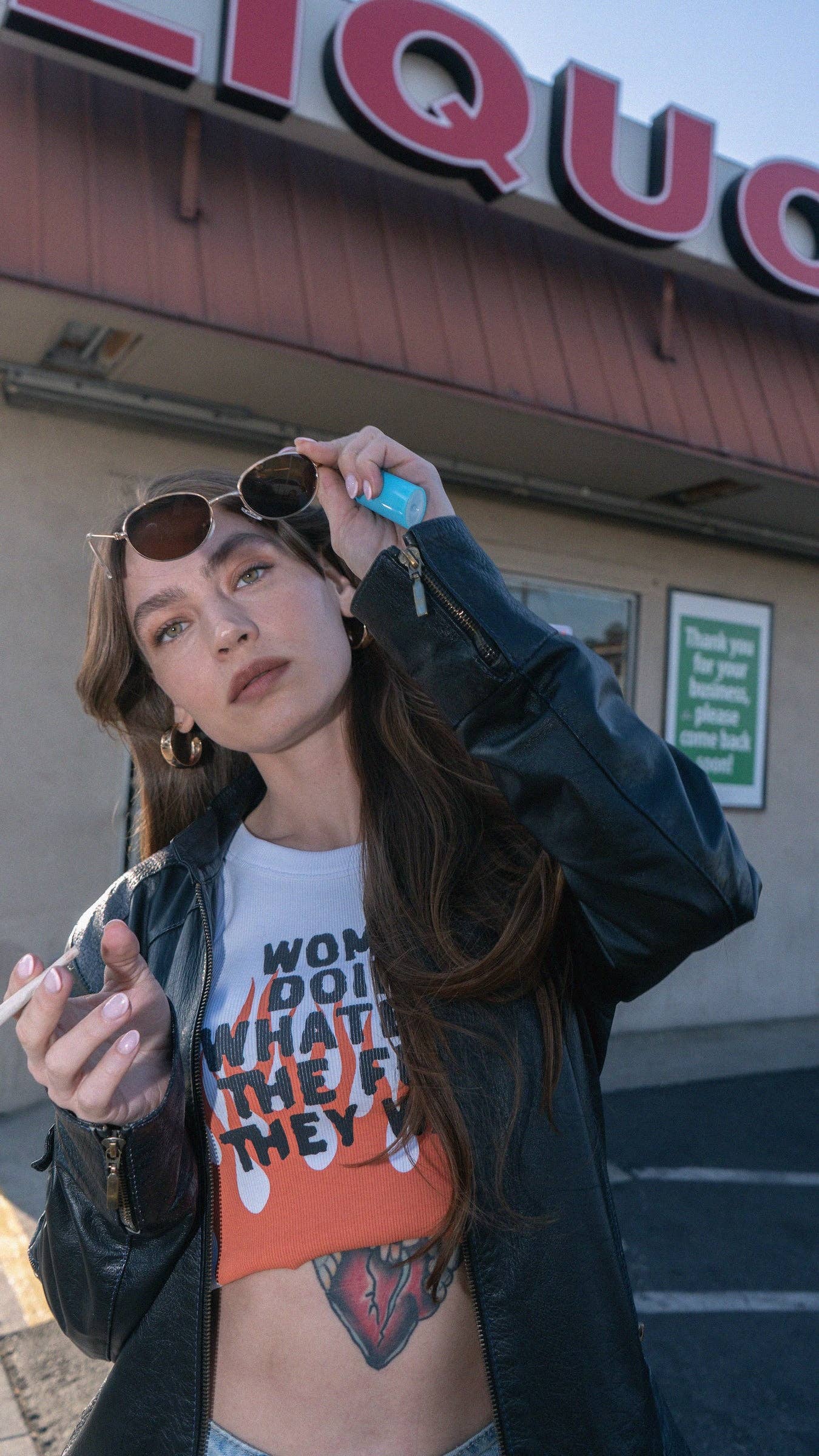 White Women Doing Whatever Flame Crop Tank for wholesale on Faire5