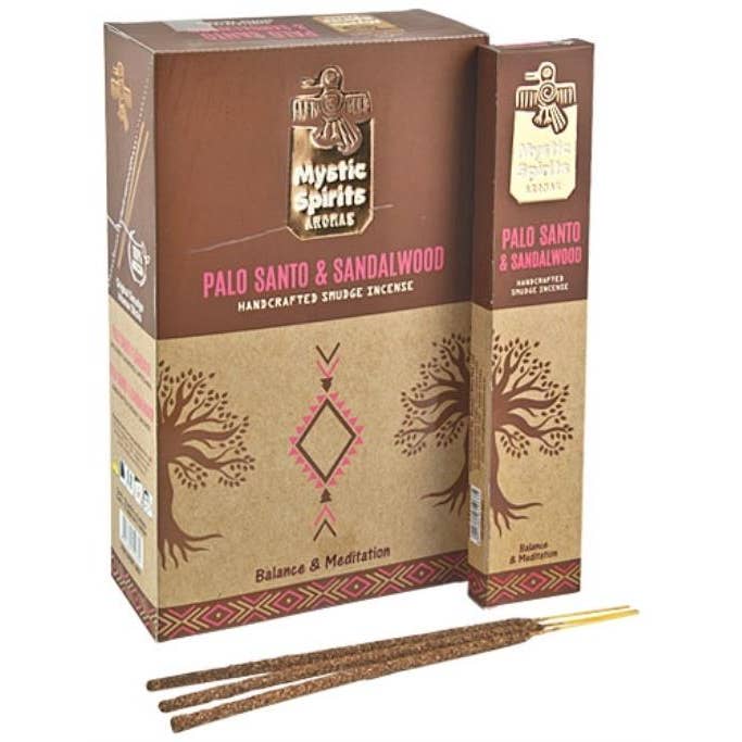 Mystic Spirits Palo Santo & Bois de Santal 8 Bâtons 9``-005 pour la vente par International Gifts Ltd.