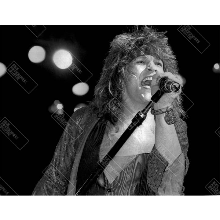 Rock Photographers Collective – wholesale Screen-printed t-shirt – Kids – Jon Bon Jovi 1985 Kids' T-Shirt