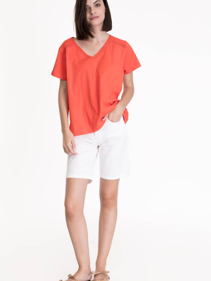 BERMUDA BÁSICA LISA PLUS B2B para venta al por mayor de CMS Love