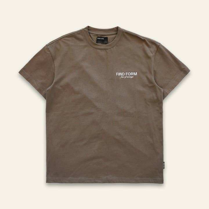 Kern-T-Shirt - Braun für den Großhandel von FWD FRM