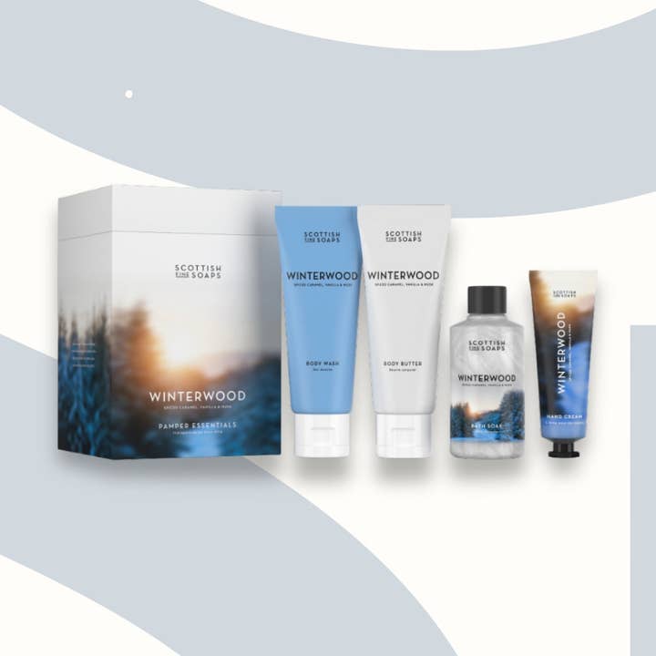 Winterwood Gift Cube for wholesale by Scottish Fine Soaps