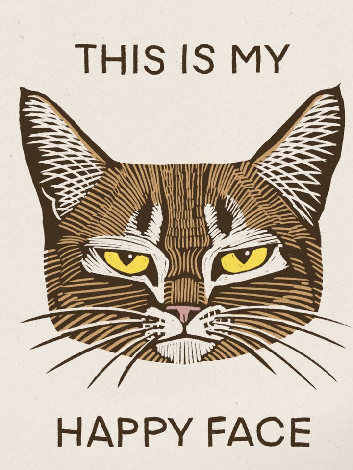 Glad Ansikte 6x6 för wholesale av Jesse Jarldane Art