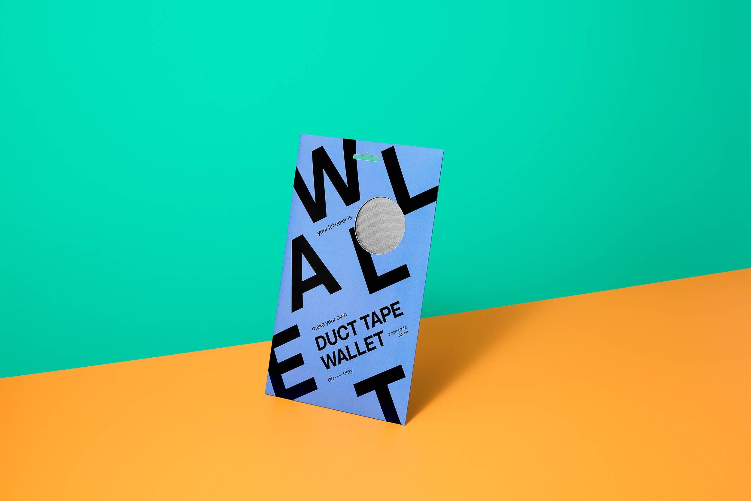 db clay - Wholesale DIY Craft Kit - DUCT TAPE WALLET KIT (SILVER)