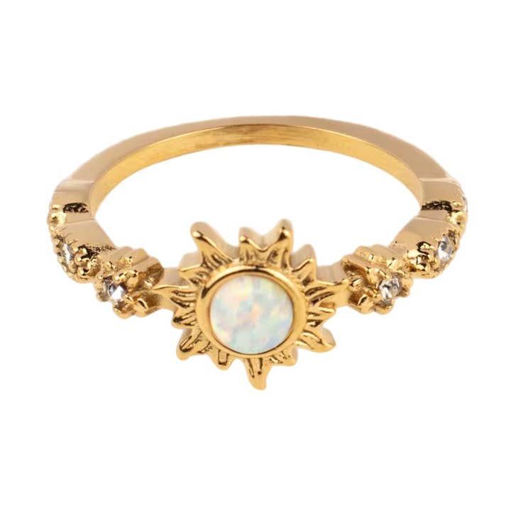 House of Sun Opal Ring for wholesale by Kismet Showroom
