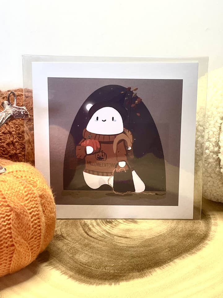 Ready for Halloween Print for wholesale by Burning Branches Creatives