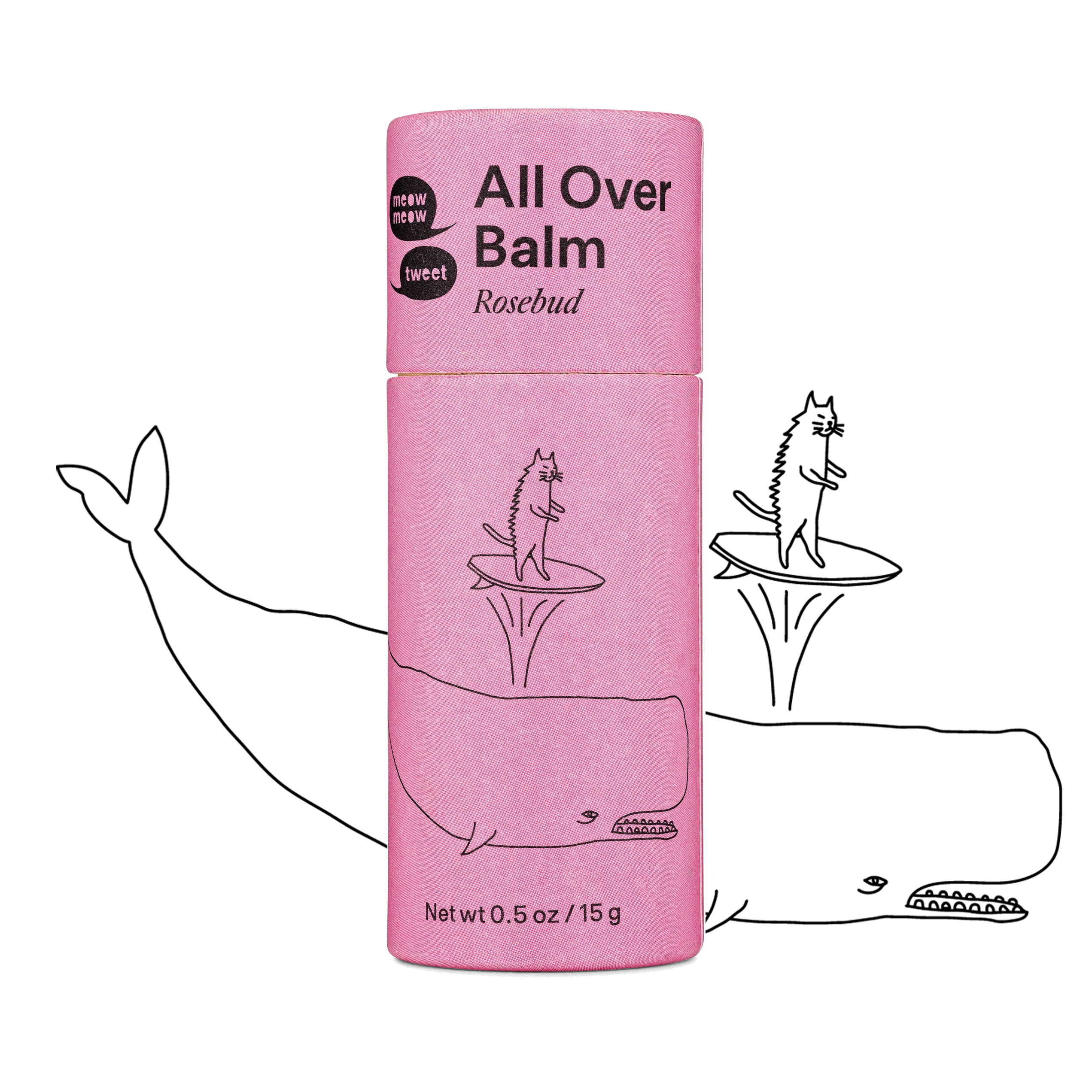 Meow Meow Tweet - Vente Crème/baume/pommade cicatrisante - Baume complet Rosebud1