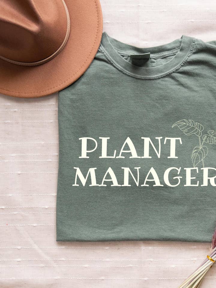 CVH DREAMY LTD – wholesale T-shirt (graphic) – women's – Plant Manager Shirt,Funny Gardening for Plant Lovers Sweater0