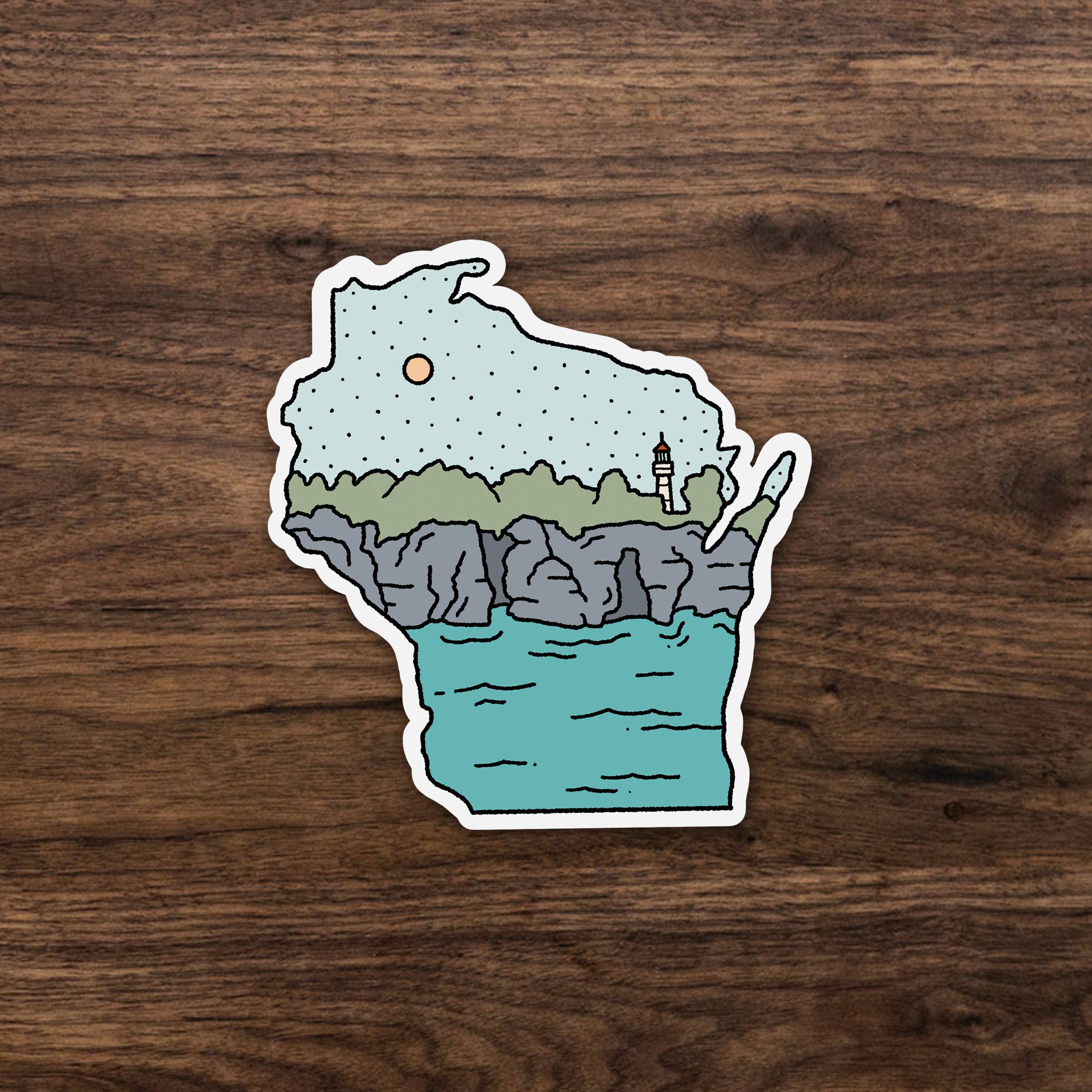 The XPLR More Collective - Wholesale Sticker - State Stickers (All 50 States available!)51