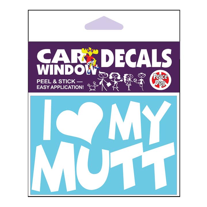 Min Mutt Vinyl Mærkat for engroshandel hos Imagine This Company