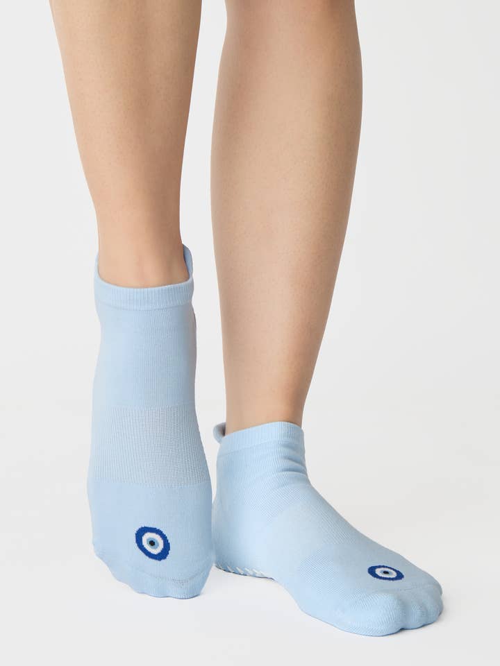 Boze Oog Volledige Voet Grip Sok voor wholesale door Pointe Studio